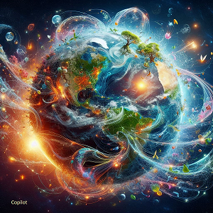 An organization as a living system: interconnected, adaptive, and evolving—thriving through dynamic relationships and the continuous exchange of energy and ideas [Image: Copilot]